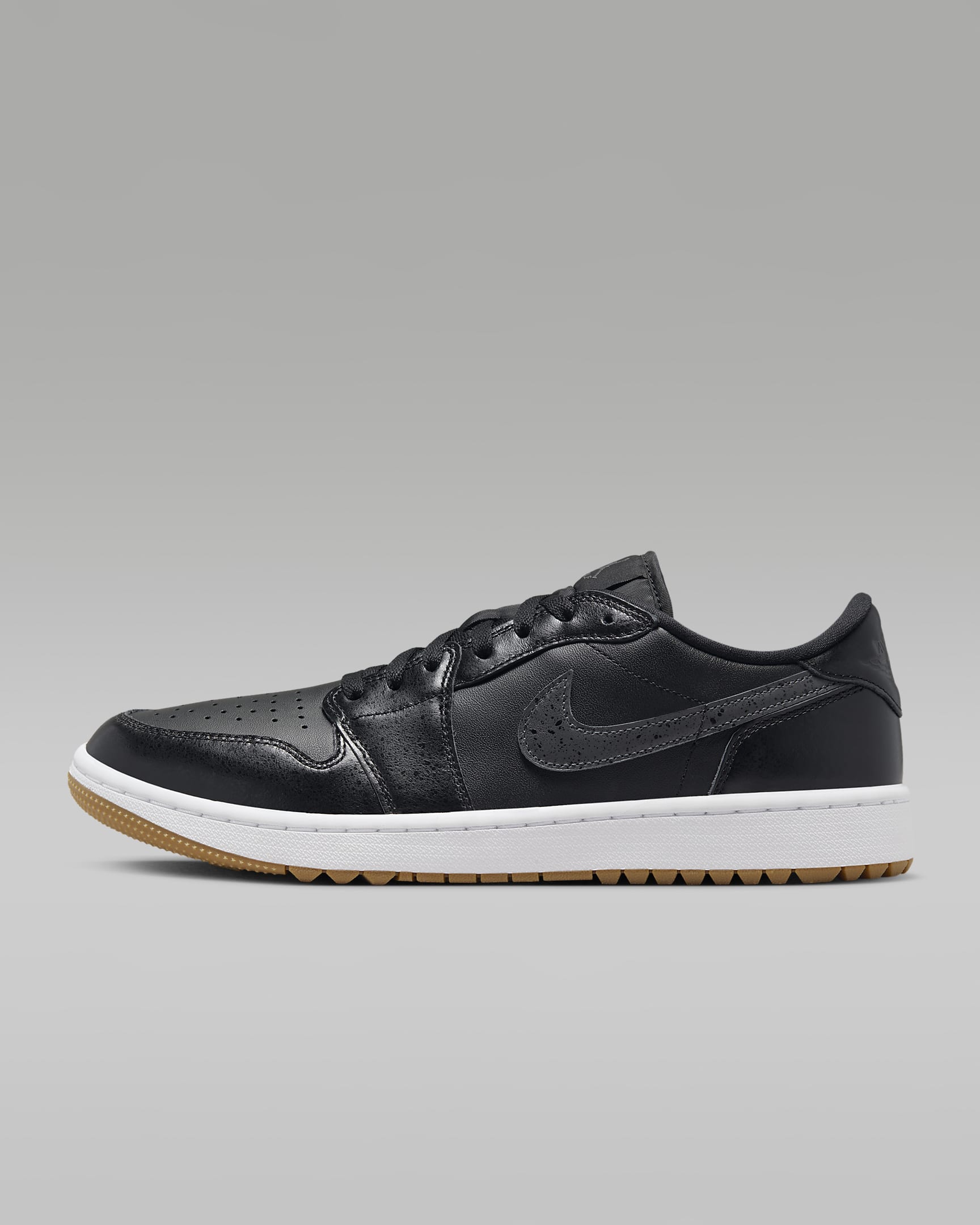 Air Jordan 1 Low G Black/Gum Medium Brown/White/Anthracite DD9315-005