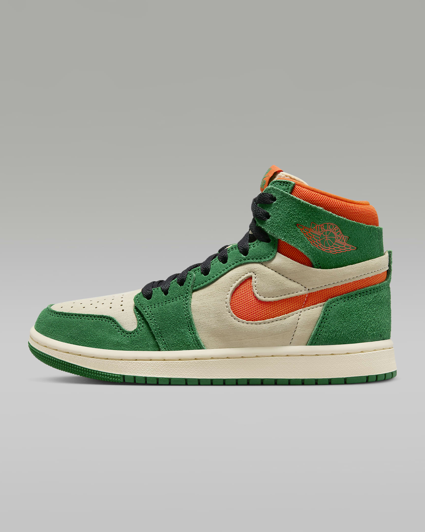 Air Jordan 1 Zoom Cmft 2 Pine Green/Muslin/Black/Orange Blaze DV1305-308