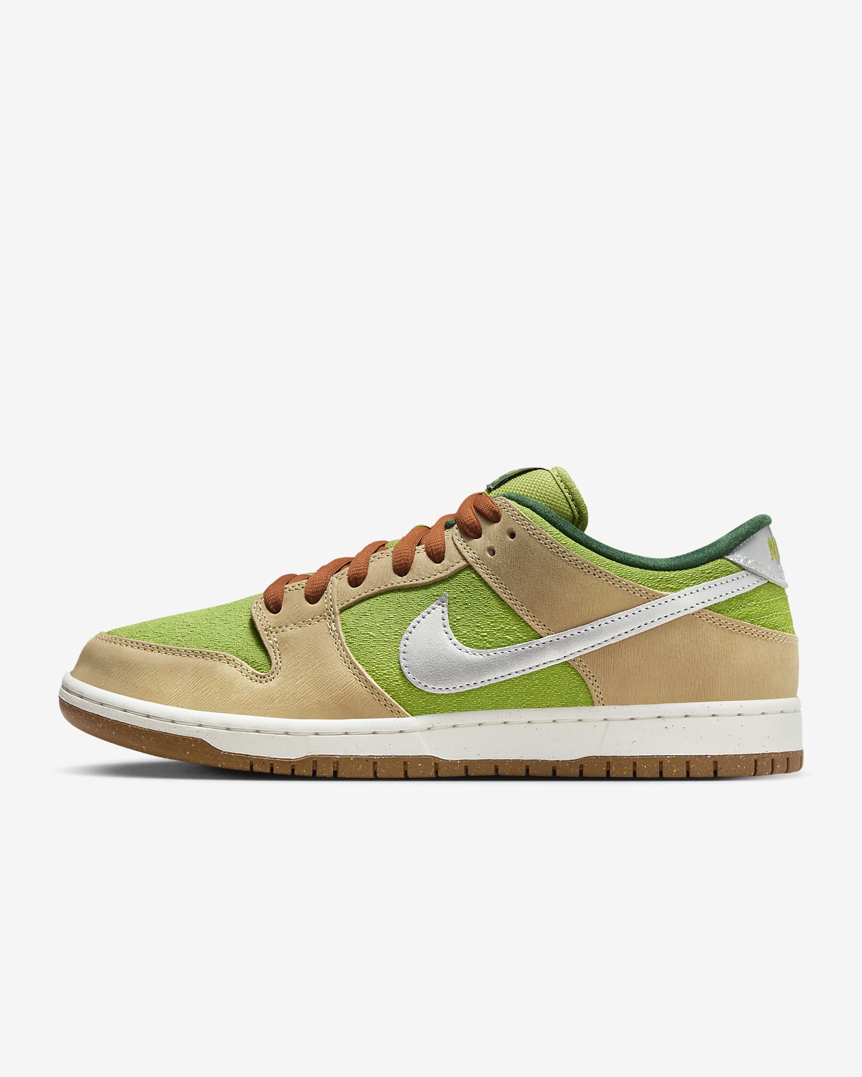 Nike Sb Dunk Low Pro Sesame/Pear/Fir/Metallic Silver FQ7585-200