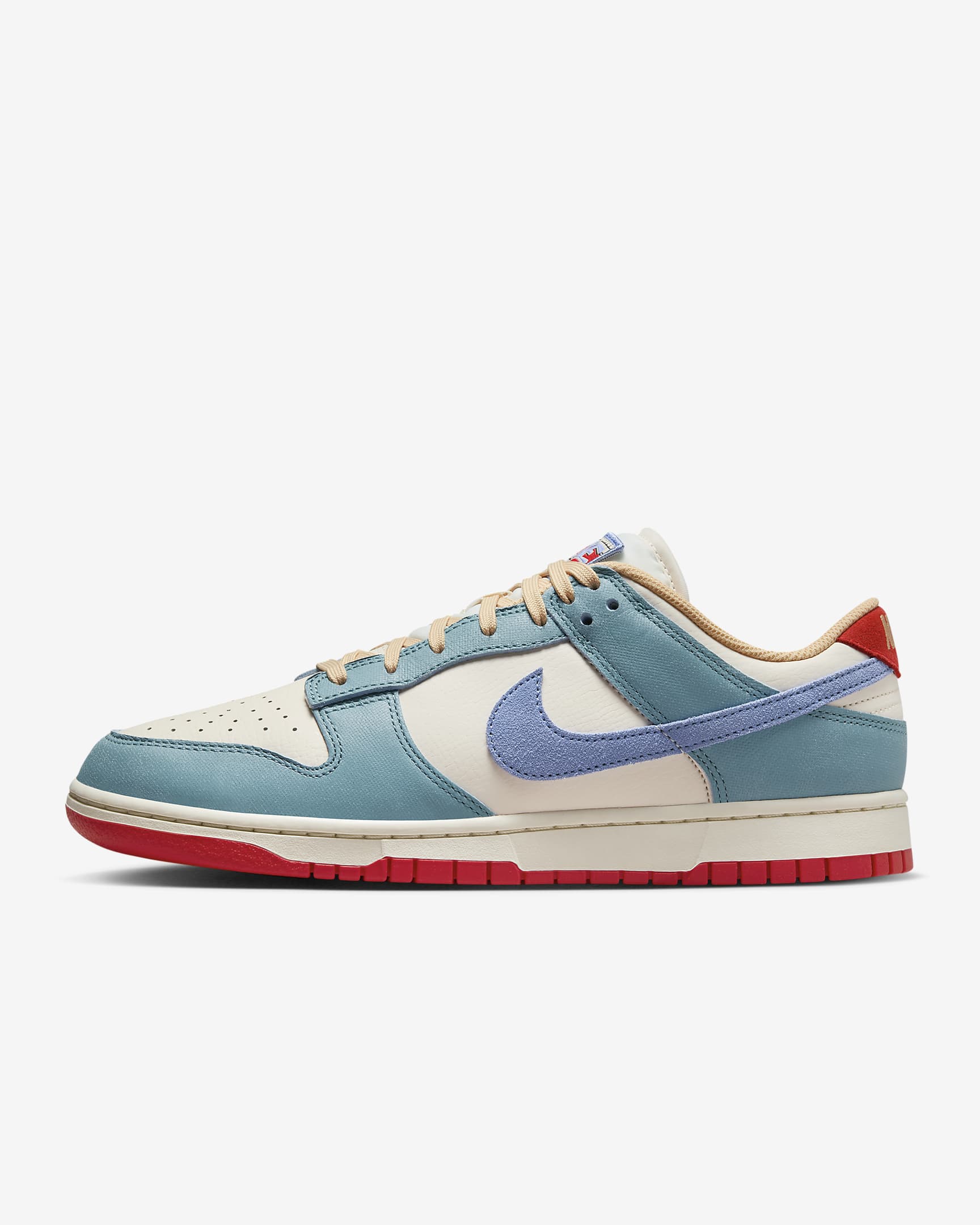 Nike Dunk Low Premium Pale Ivory/Denim Turquoise/Light Crimson/Royal Pulse HJ9112-110