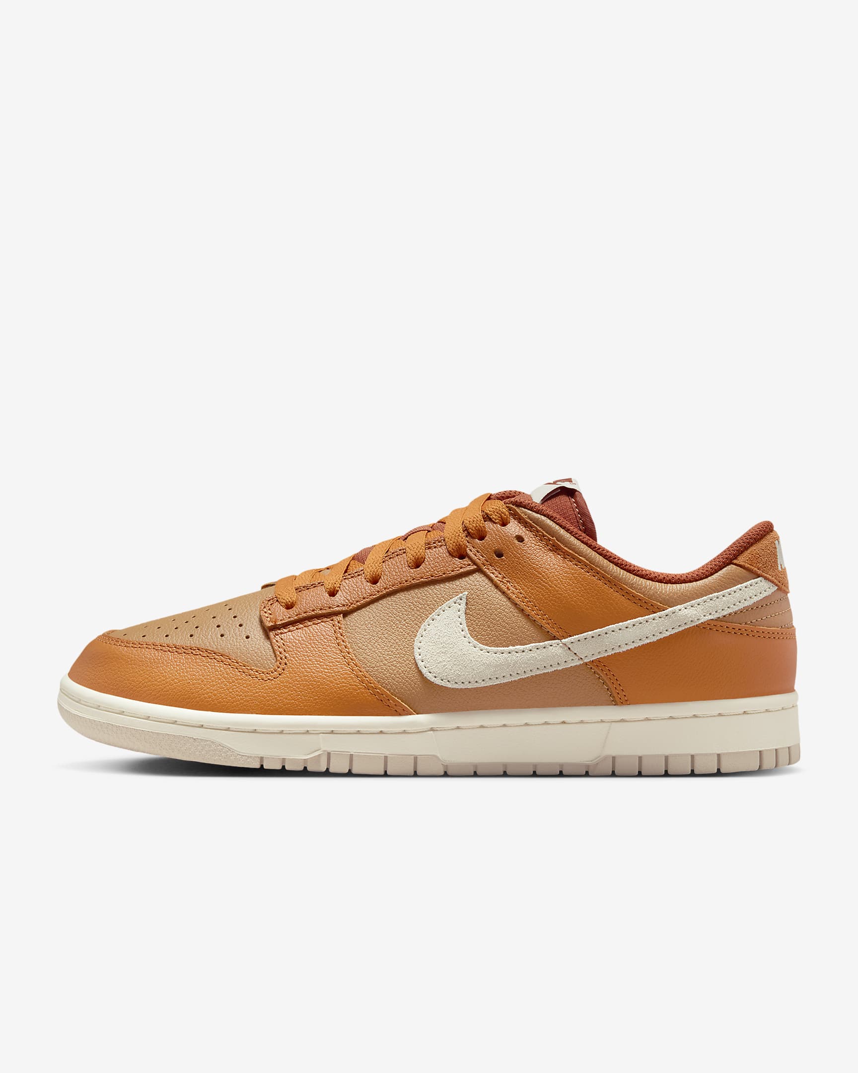 Nike Dunk Low Retro Se Monarch/Flax/Dark Russet/Light Orewood Brown HJ9121-815