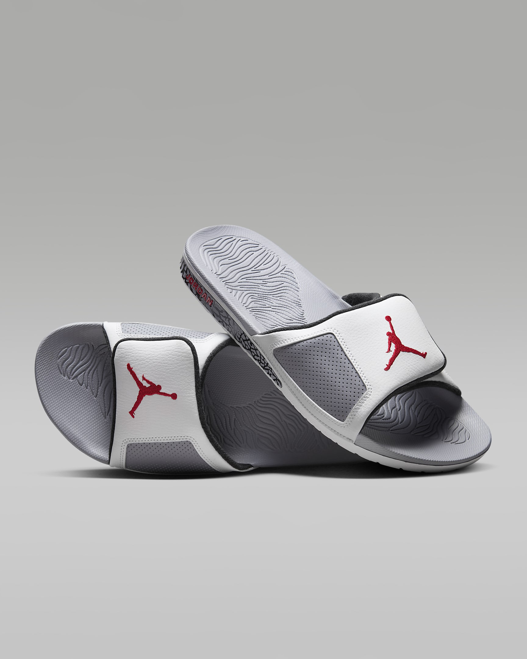 Jordan Hydro Iii Summit White/Cement Grey/Black/Fire Red 854556-101