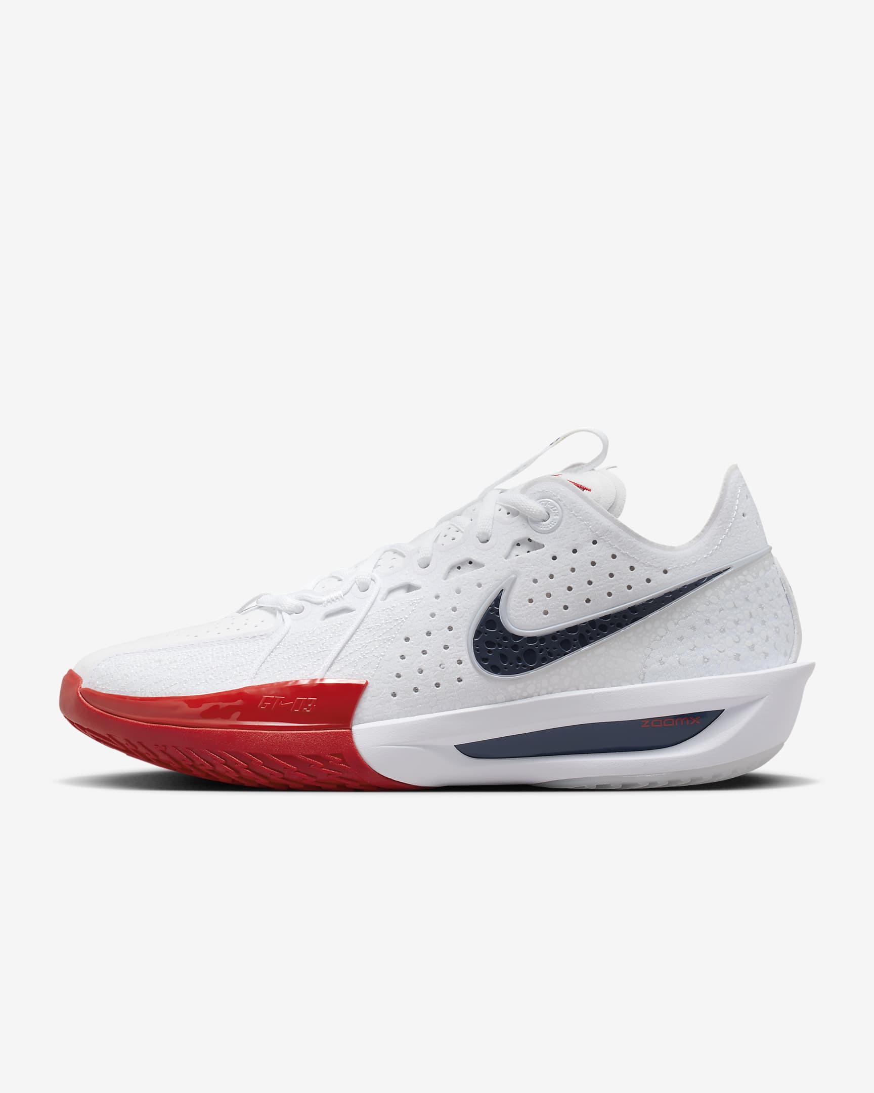 Nike G.t. Cut 3 White/Sport Red/Obsidian HM9425-100