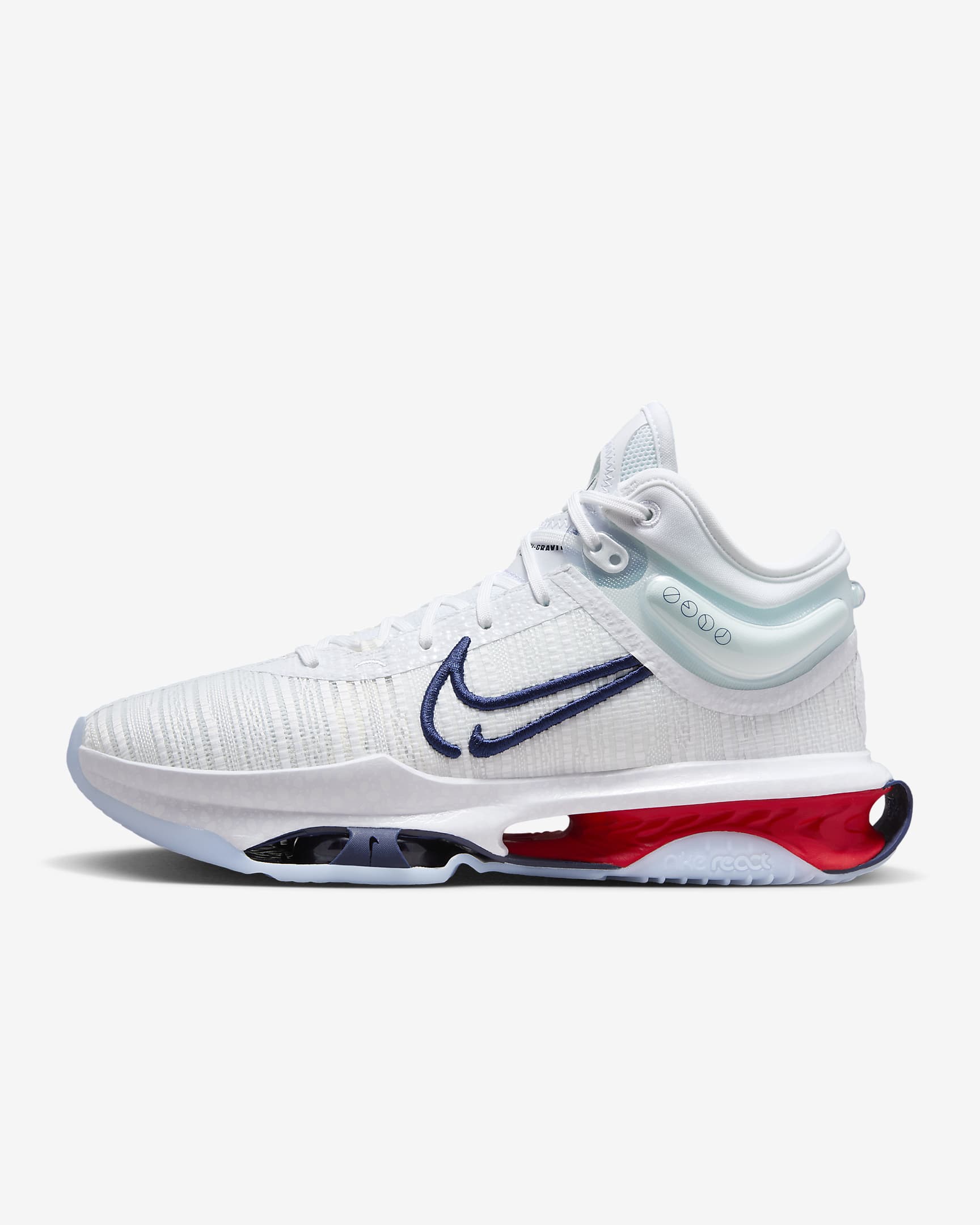 Nike G.t. Jump 2 White/University Red/White/Midnight Navy DJ9431-100