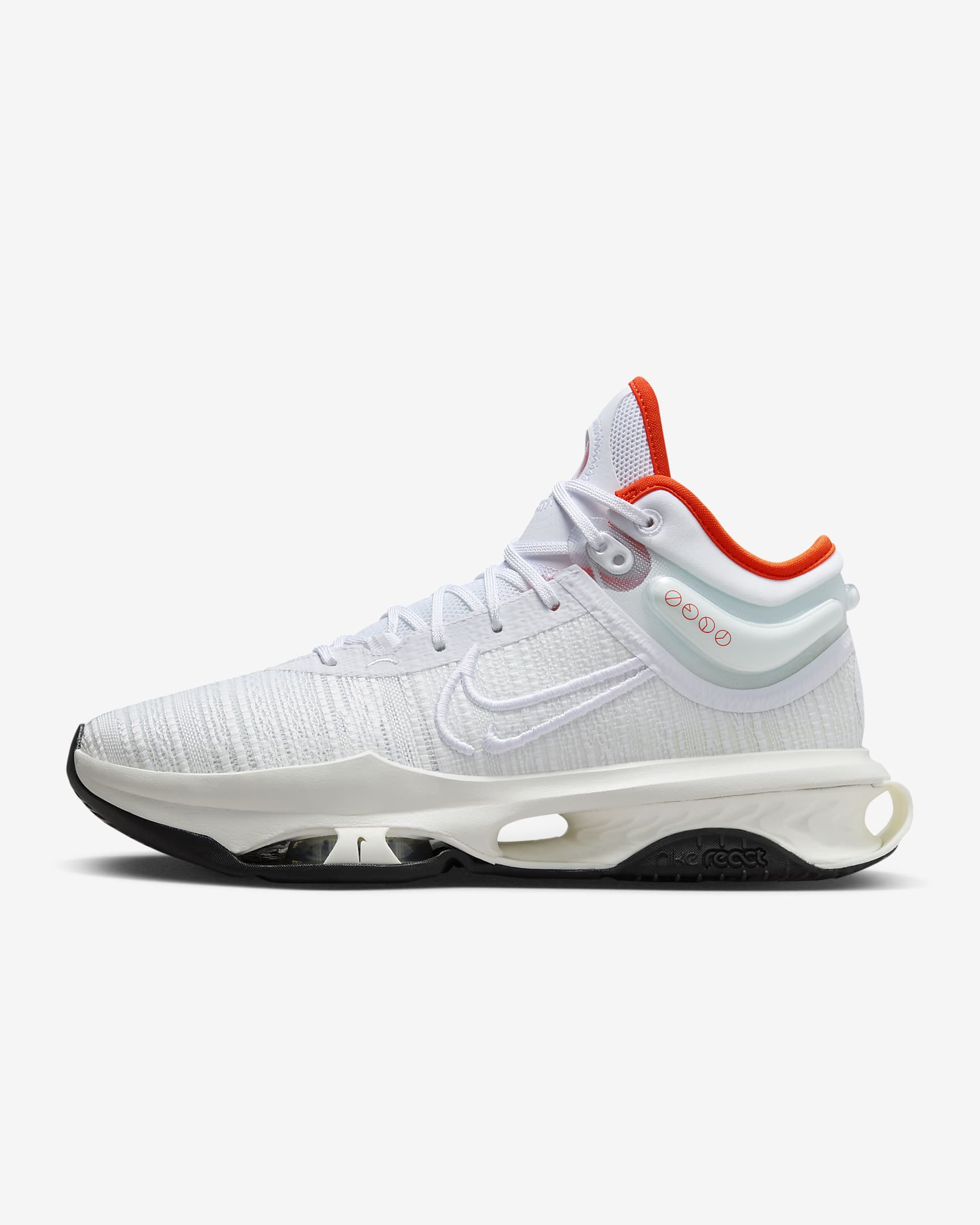 Nike G.t. Jump 2 White/Sail/Safety Orange/White DJ9431-104