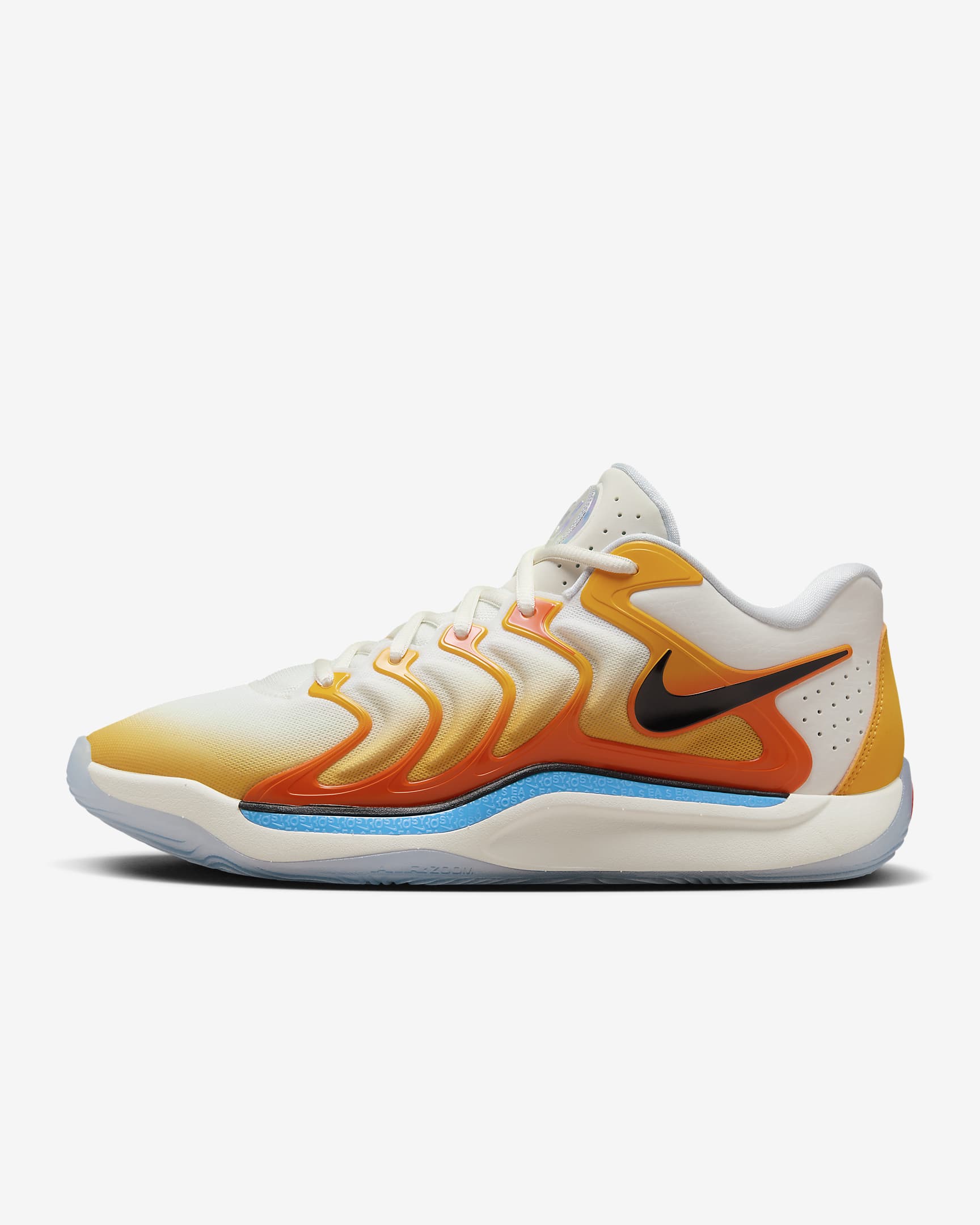 Kd17 "sunrise" University Gold/Safety Orange/University Blue/Black FJ9487-700