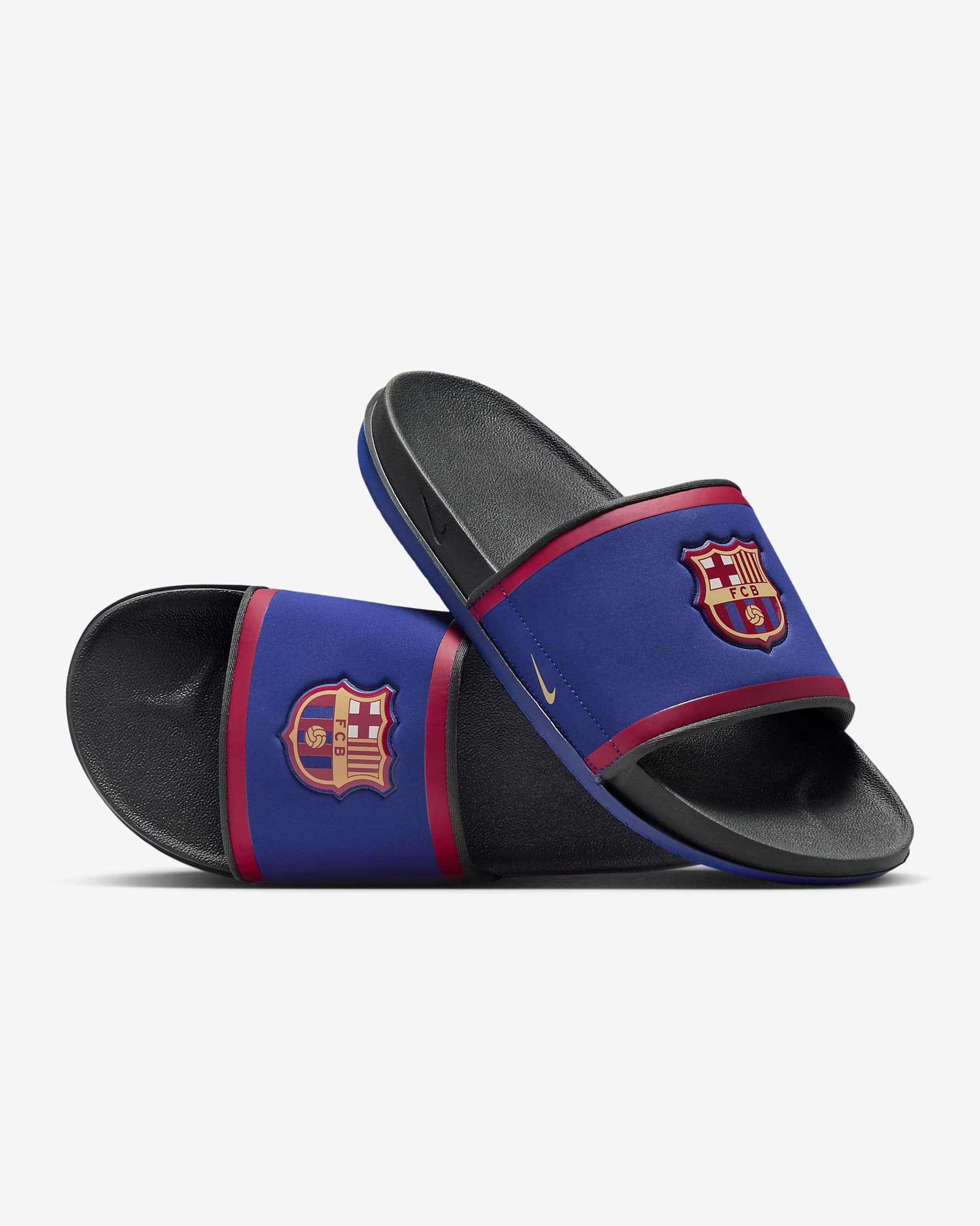 Nike Offcourt (fc Barcelona) Deep Royal Blue/Dark Smoke Grey/Noble Red/Club Gold FZ3185-400