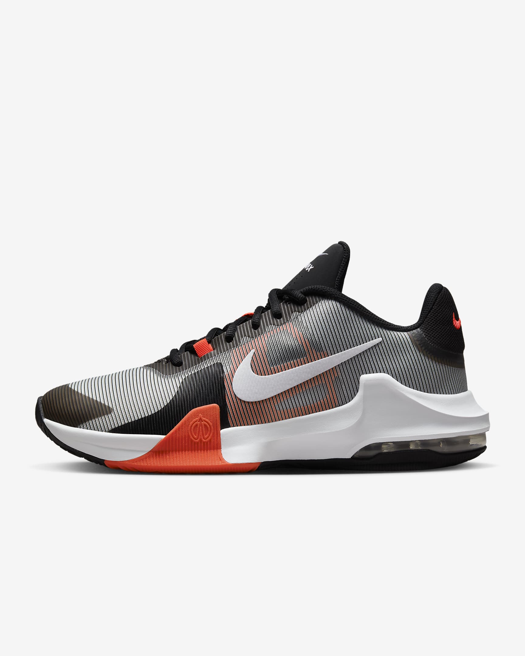 Nike Impact 4 Black/Bright Crimson/Wolf Grey/White DM1124-002