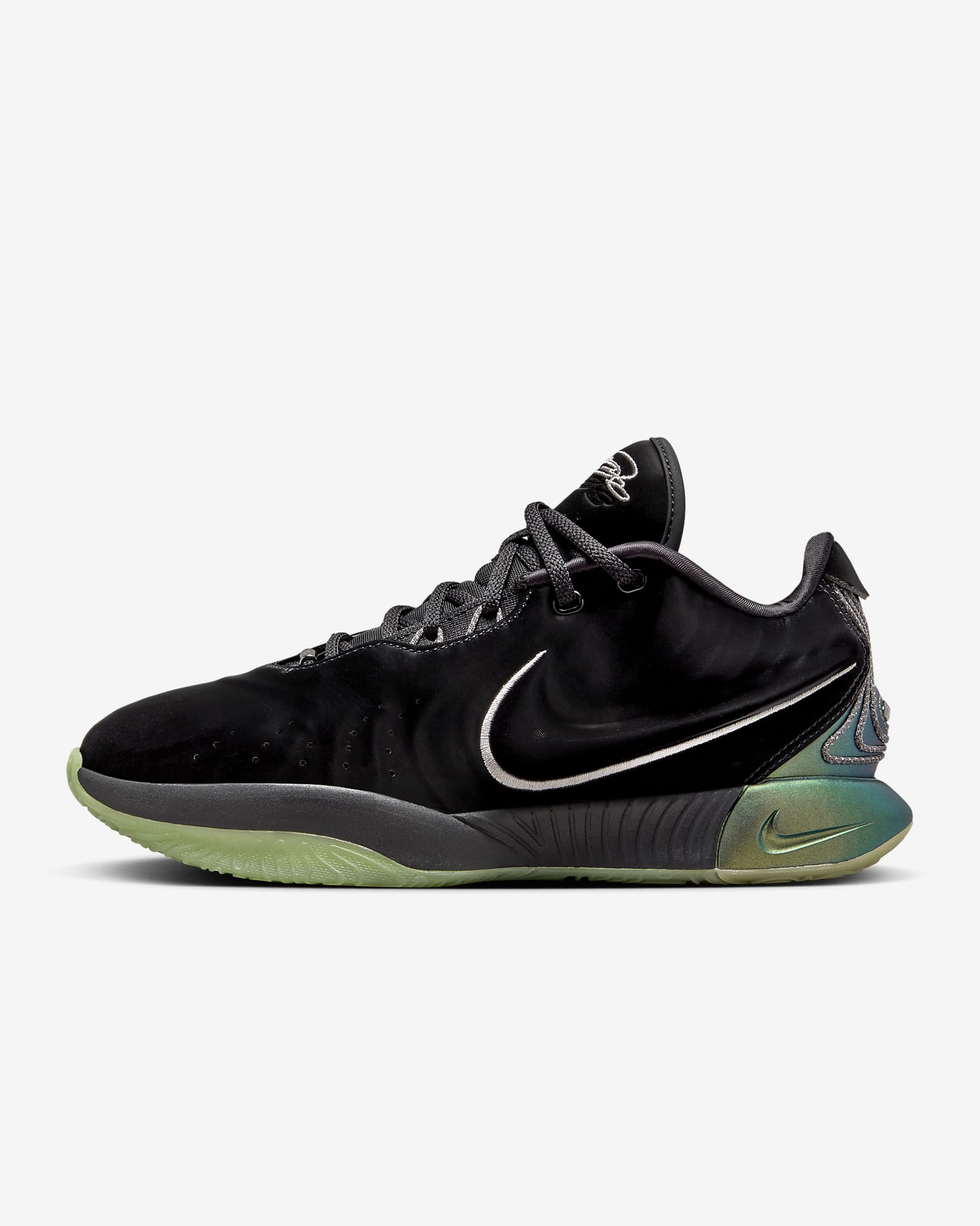 Lebron Xxi "tahitian" Black/Iron Grey/Oil Green/Metallic Pewter FB2238-001